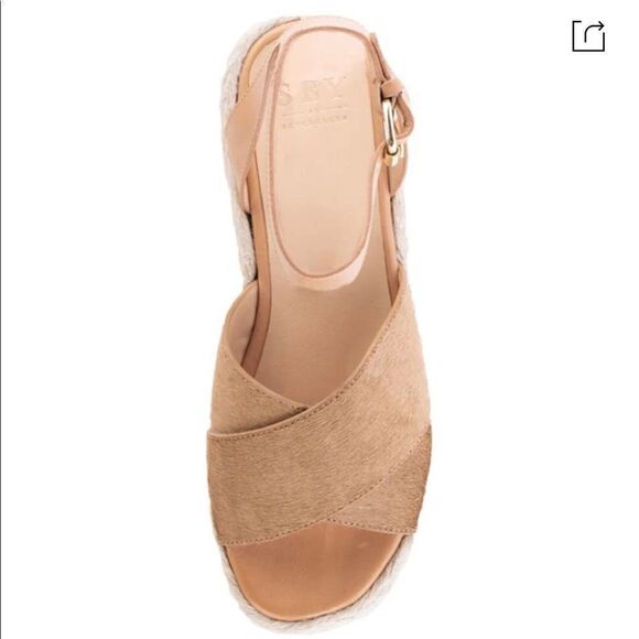 Revolve Seychelles Calf Hair Espadrilles Platform Sandals - Picture 4 of 11